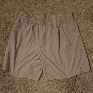 Old Navy Men's Light Tan Athletic Shorts